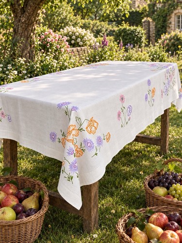 Vintage hand embroidered - vintage,