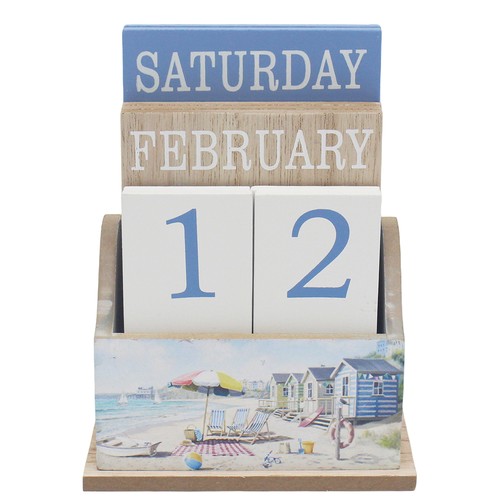 Perpetual desk calendar sandy - calendar,