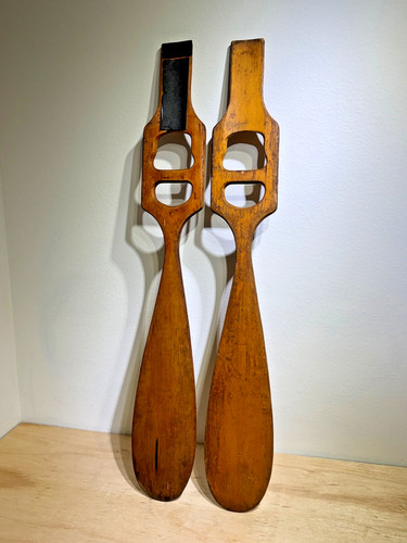 Hand made vintage canoe - (2), hand-made