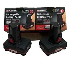 X2 Parkside 12V 4Ah Battery