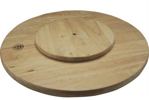 Rubber wood rotating - rubber, lazy