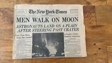 1969 Apollo XI Moon Landing New York Times Newspapers & Special