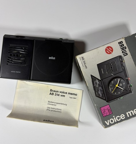 Braun voice memo ab314 - voice,