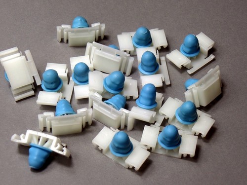 Decorative trim clips - x,