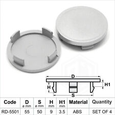 Alloy wheel center caps centre