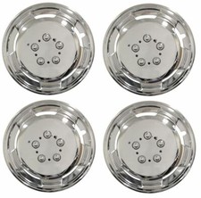 Mercedes Sprinter 16 Inch Chrome Deep Dish Wheel Trims Hub Caps 16"