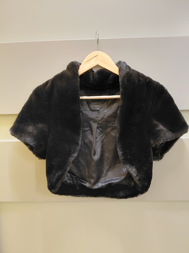 Coast black faux - faux, fur
