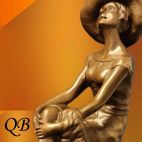 Art deco bronze - art,