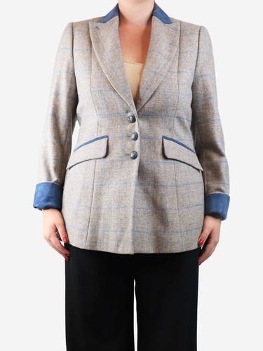 Dubarry brown check tweed - dubarry,