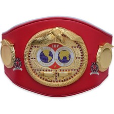 Customize IBF Boxing Championship Replica Belt Adult Size with 3D Logos Design