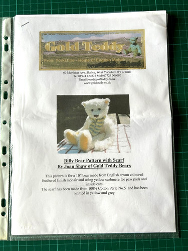Vintage billy bear mohair - vintage,
