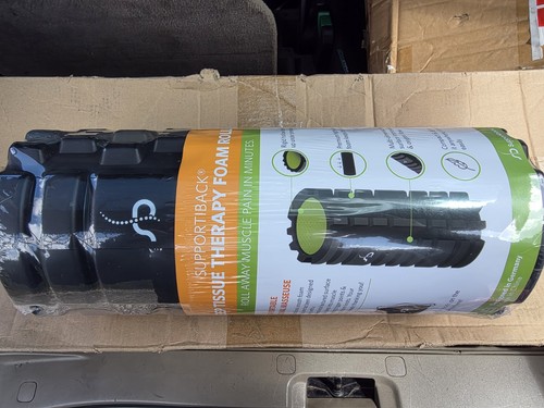Foam fitness roller for deep - foam,