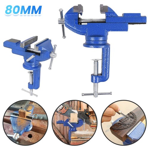 Lightweight 80mm table vice - table,
