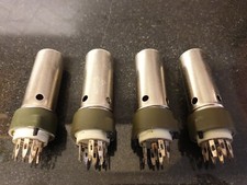 4 x UNITRA B9A Valve Base &