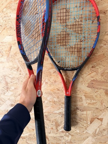 Red yonex vcore 100 feel - red,