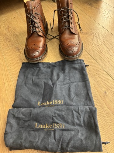 Loake bedale tan - loake, brown