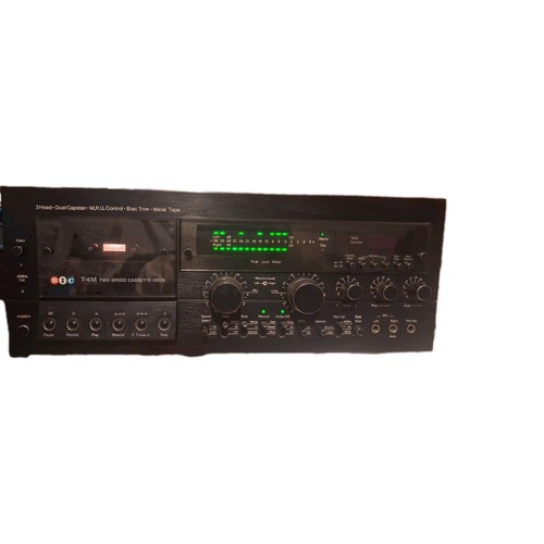 Bic cassette deck wood - t-4,