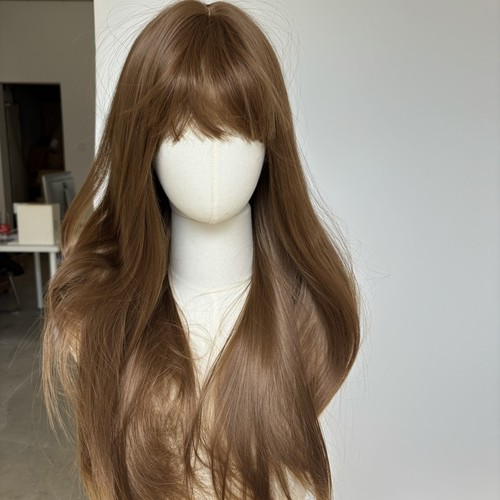 Heat resistant hair - hair, long