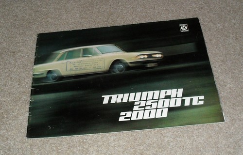 Triumph 2000 2500 tc saloon - triumph, &
