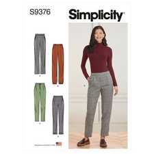 SIMPLICITY 9376 MISSES PULL ON