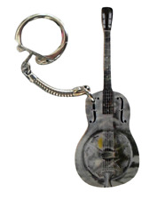 Resonator Guitar Keyring - Resonator Guitars - Dobro Guitar Dobros - G10-K