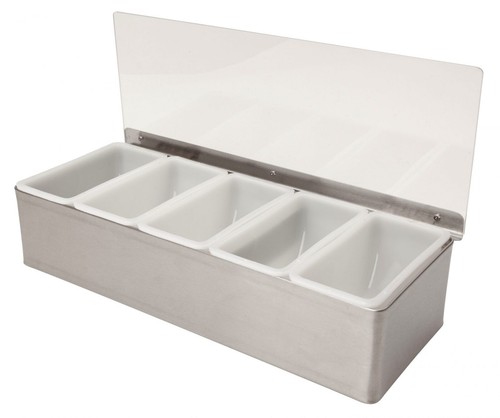 Compartment stainless steel - 5,