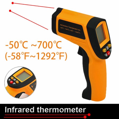 Digital infrared thermometer - infrared,