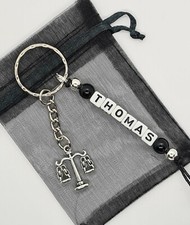 Personalised scales Keyring