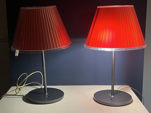 Pair red artemide - pair, of