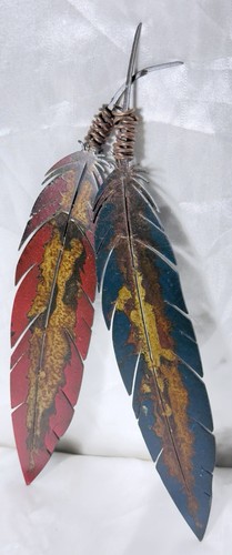 Metal eagle feather - eagle, wall