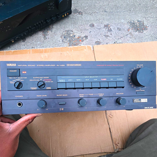Yamaha m99 stereo - yamaha, av-m99