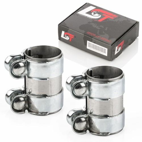 Pipe double clamp exhaust - pipe,