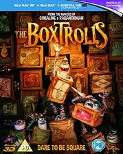 The Boxtrolls (Blu-ray 3D + Blu-ray + UV Copy) - DVD  AKVG The Cheap Fast Free