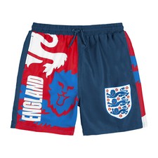 England Football Team Boys Swimming Trunks, Kids England Swimming Shorts