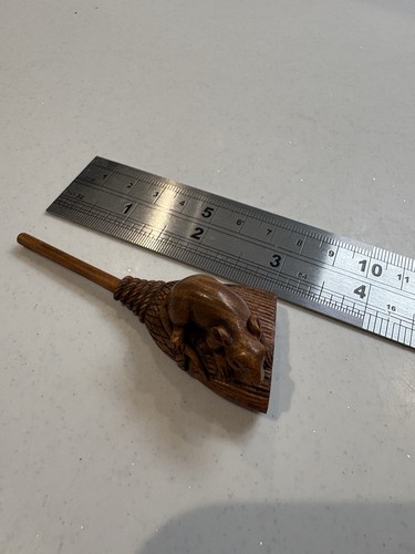 Vintage japanese carved wooden - japanese,
