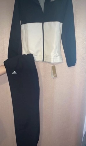 Adidas black white track - adidas, suit