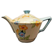 Art Deco Teapot Crown Devon
