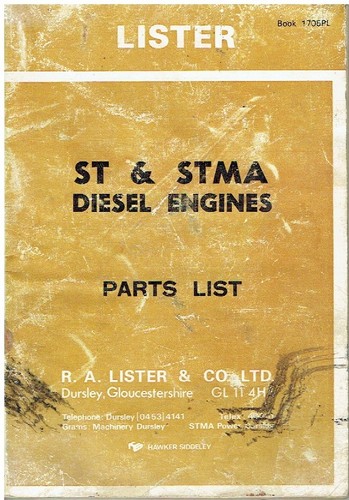 Lister stma diesel - lister, &