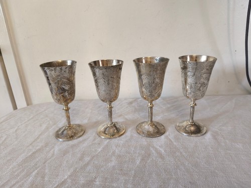 Vintage goblets cups - goblets, silver