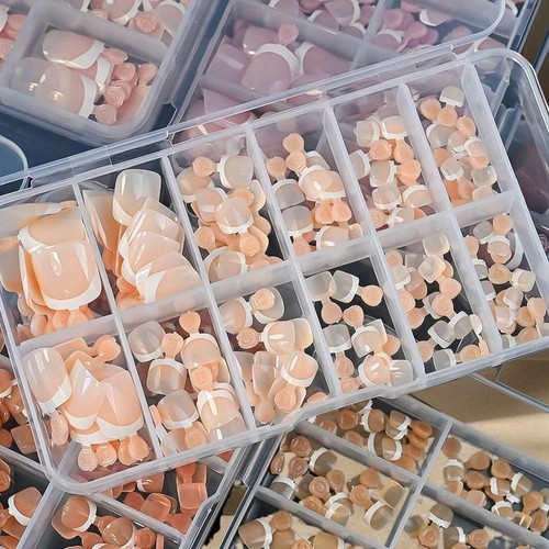 120pcs french toe - nail, tips