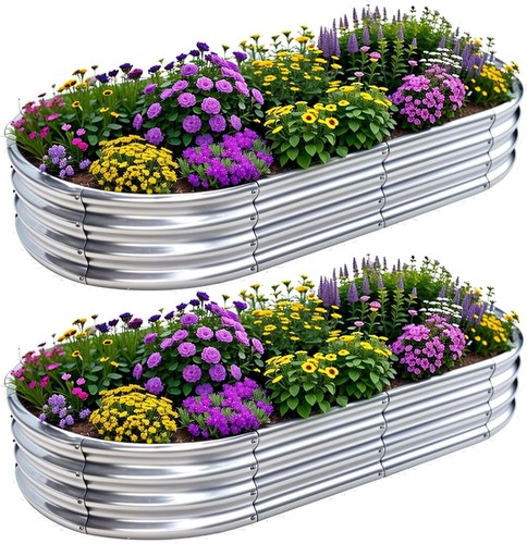 Set galvanized raised - set,