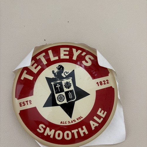 Tetleys smooth ale - , badge