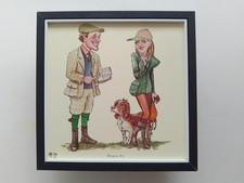 Bryn Parry Shooting  print 'Picking Up'   FRAMED