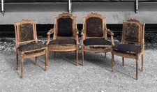 Antique French Oak Dining