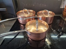 Sainsbury copper saucepans - sainsbury's,