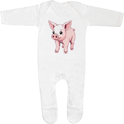 Pixel style piglet - piglet', baby