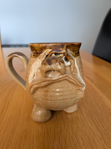 Vintage pretty ugly pottery - pretty,
