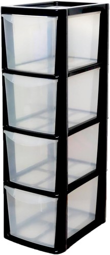 Plastic storage drawers unit - drawers,