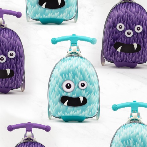 Monster scuit case kids - scuit,