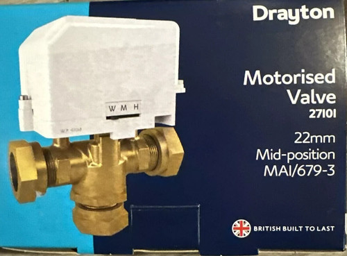 Drayton motorised valve - motorised, 27101